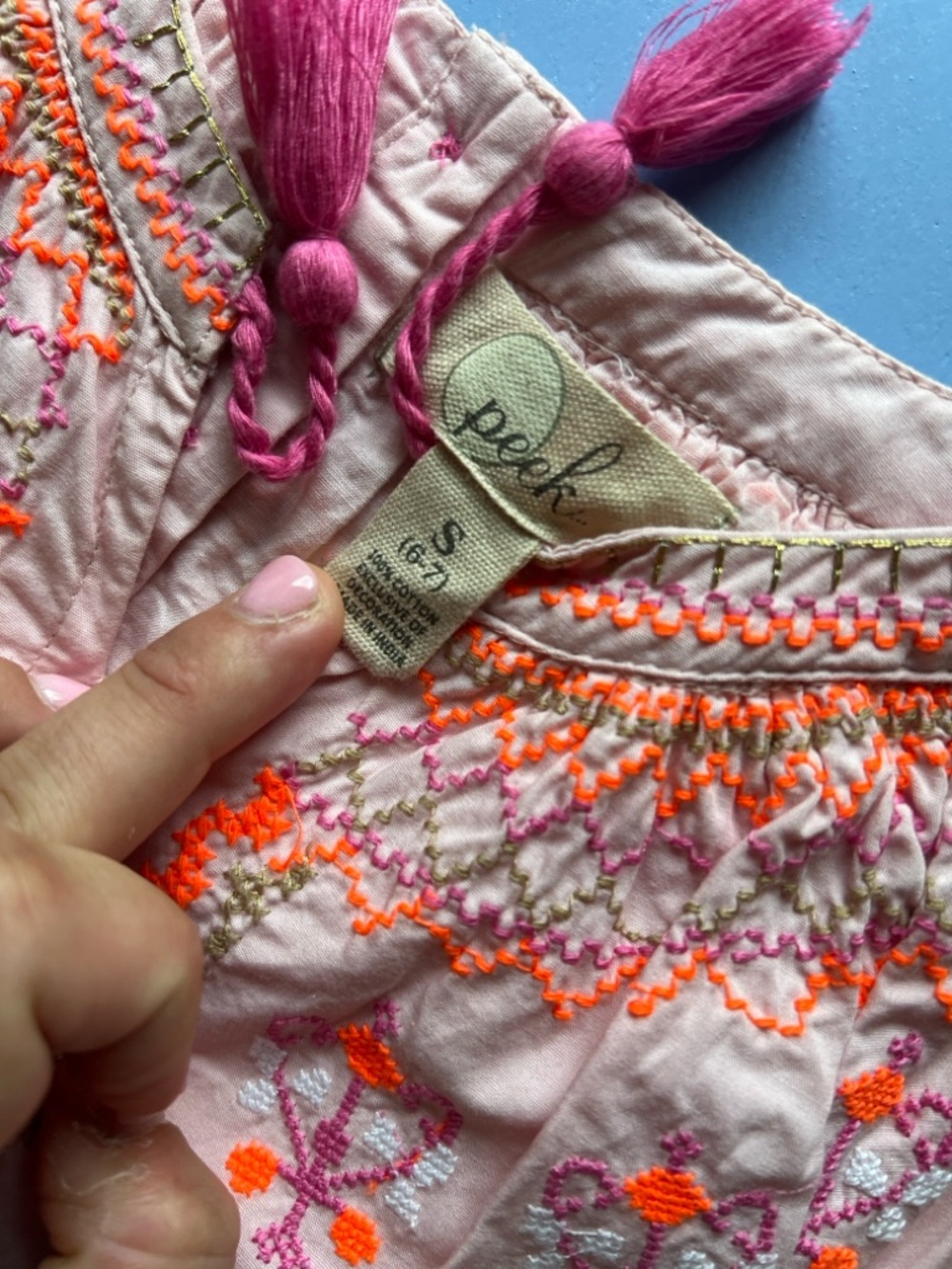 Girls 6/7 boutique brand dress bundle of 3 dresses from bisby, crewcuts and peek - Picture 16 of 16